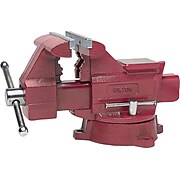 Wilton® Tools Heavy duty Utility Vise, 7 1/2" Max Opening, 180° Swivel, 1/8 - 3"