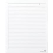 Staples Arc Notebook Systems System, 8.5" x 11", Narrow Ruled, 50 Sheets, White, 50/Pack (25186)