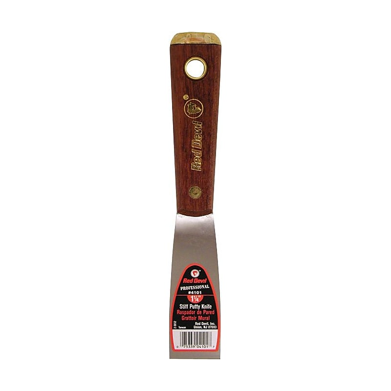 Red Devil® Professional Series 4100 Stiff Putty Knife, 1-1/4" image 1