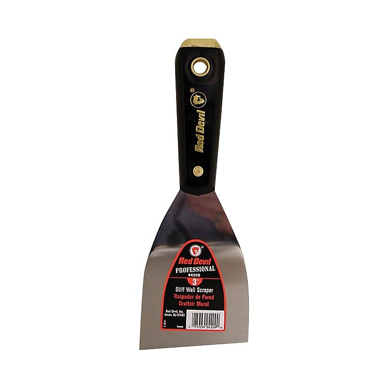 Red Devil® Professional Series 4200 Stiff Wall Scraper, 3-inch image 1