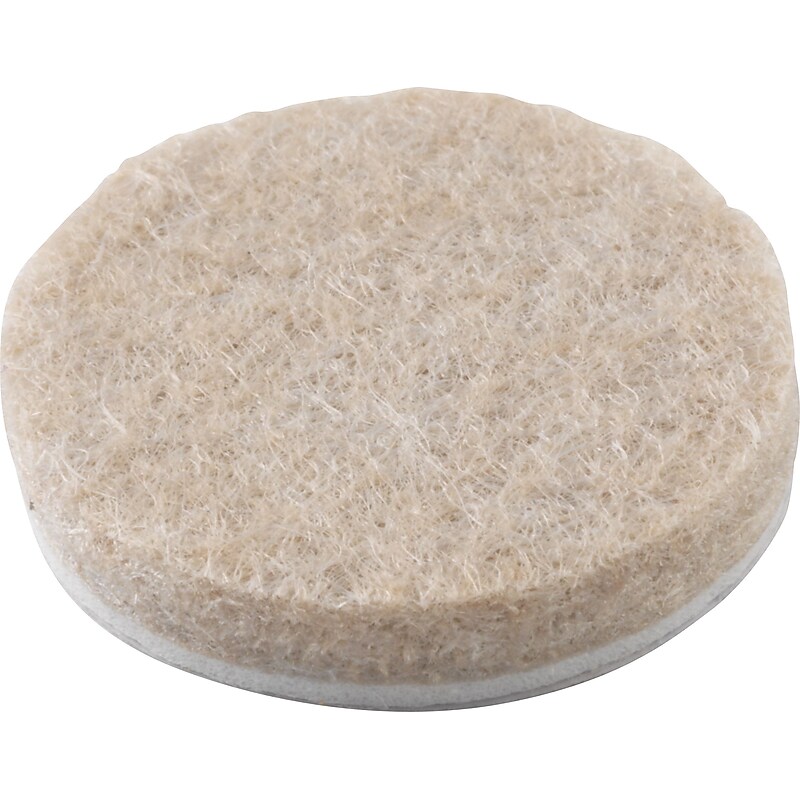 Staples Private Label Polyester Felt Circles, Beige, 16/Pack (50409-US) image 1