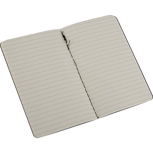 Moleskine Classic Notebook, Large, Ruled, Black, Hard Cover, 5" x 81/4