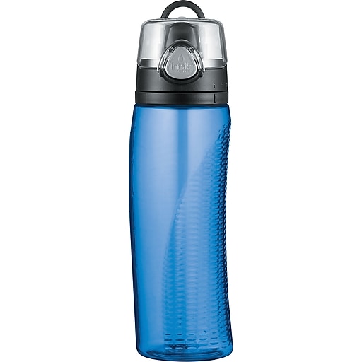 Thermos Intak 24-Ounce Tritan Hydration Bottle with Meter (Teal), One Size