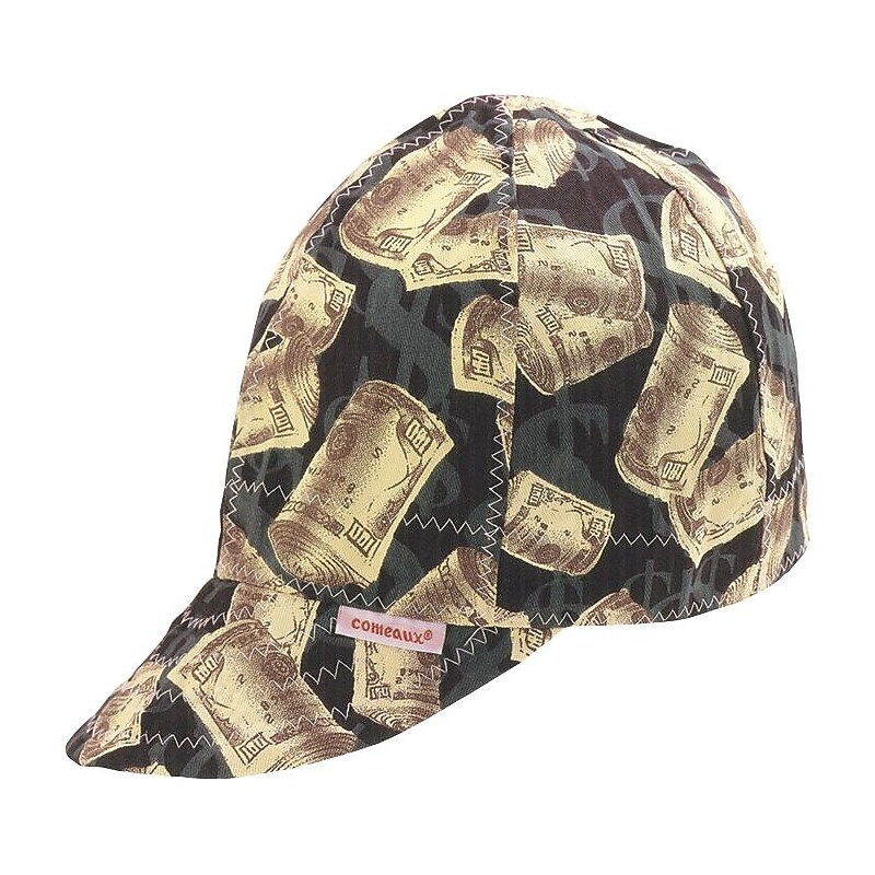 Comeaux Deep Round Crown Welder Cap, Assorted Prints, Small/Medium (118-1000-7-1/8) image 1