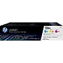 HP 126A Cyan/Magenta/Yellow Standard Yield Toner Cartridge, 3/Pack (CF341A)~#|#~s0476696_sc7
