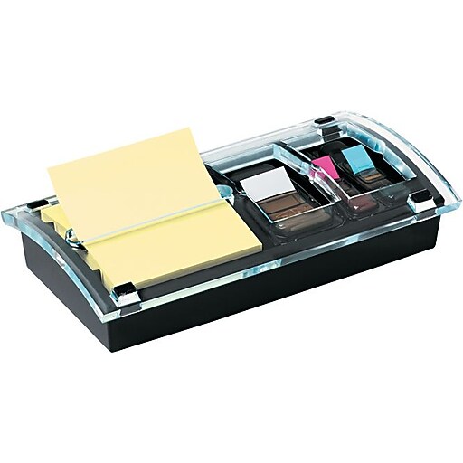 Postit® 3" x 3" Designer Series PopUp Note & Flag Dispenser, Each