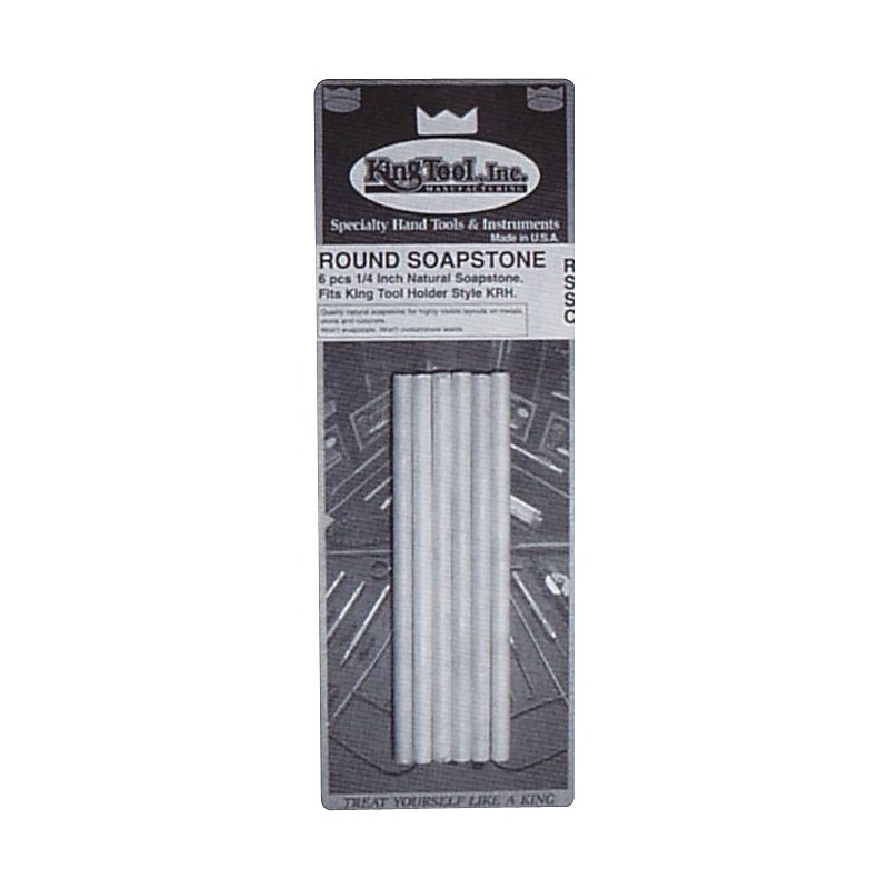 King Tool Soapstones, Round, 5 X 1/4 image 1
