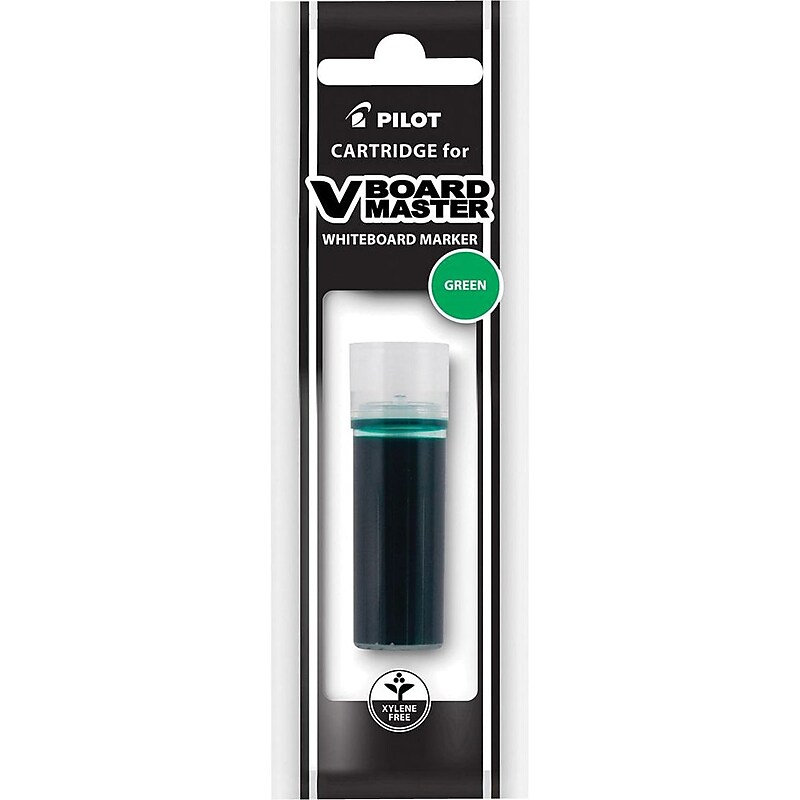Pilot V Board Master BeGreen Dry Erase Marker Refill, Green (43925) image 1