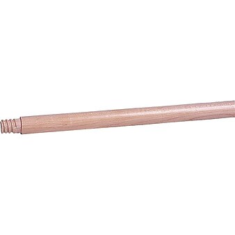 Weiler® Perma-Flex™ Lacquered Wood Threaded Wood Tip Handle; 60" x 1 1/8" Dia.