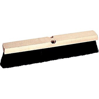 Weiler 804-42007 18" Tampico Bristle Sweep Brush, Black (804-42007)