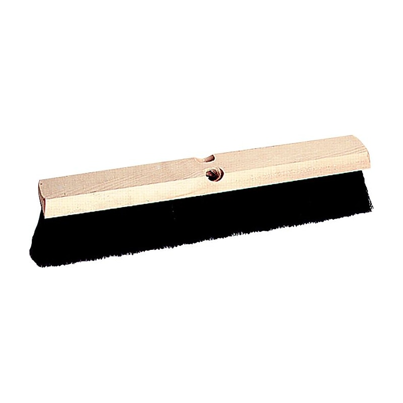 Weiler 804-42007 18" Tampico Bristle Sweep Brush, Black (804-42007) image 1