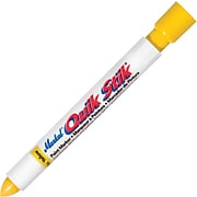 Quik Stik™ 11/16 in Tip 0 - 140° F 6 in (L) Paint Marker, White