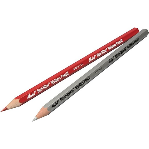 pack of Standard for sale online Markal 96101 Silver Streak Welders Pencil 