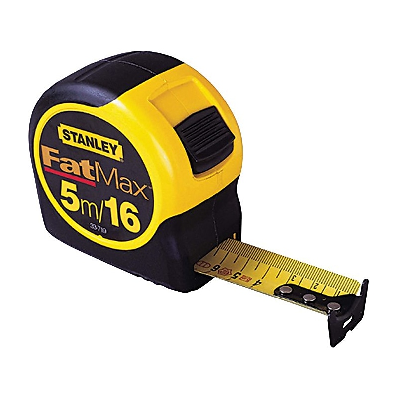 Stanley FatMax 16 ft. Measuring Tape, Mylar Polyester (33-716) image 1