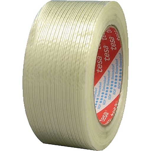 1" x 60 Yd Role ~ 4 mil Filament Reinforced Strapping Tape ~ Low as $4.75 Roll 