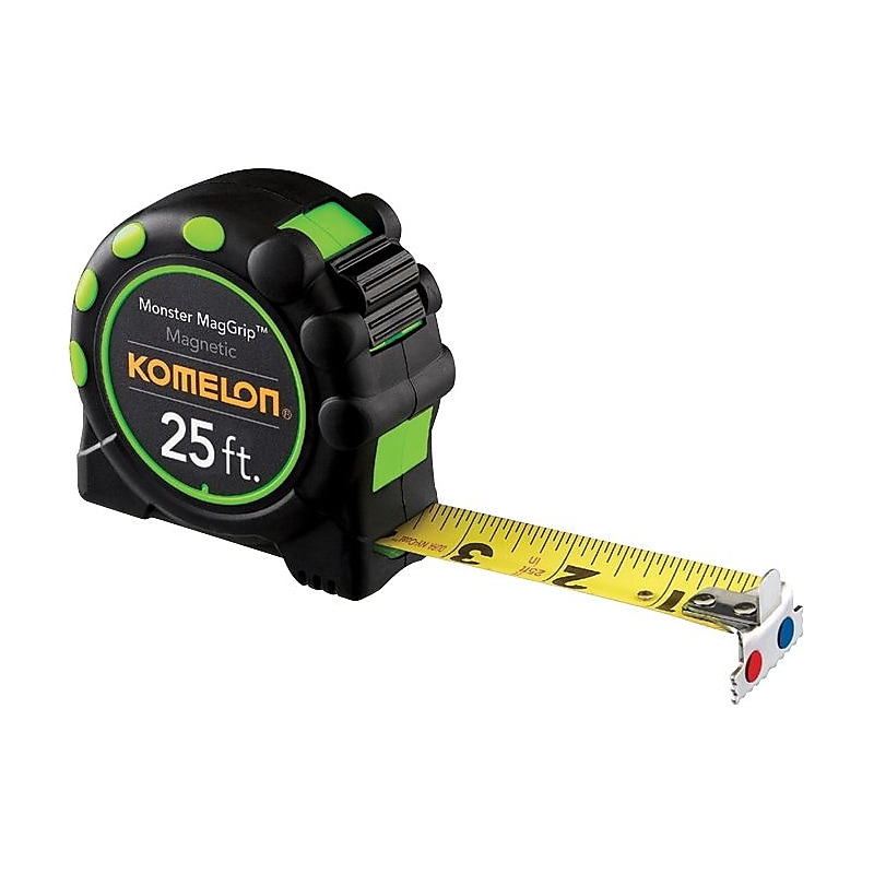 Komelon® MagGrip™ Pro Tapes, 25ft Blade image 1
