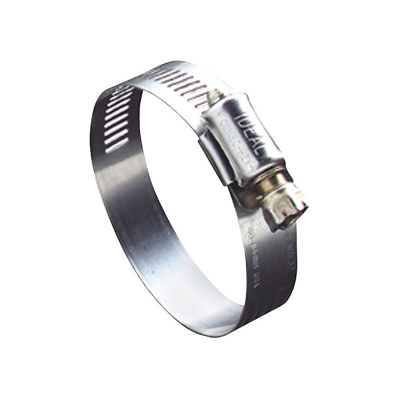 Hy-Gear® 201/301 Stainless Steel 50 Small Diameter Hose Clamp, 1 1/4 - 2 1/4 in Capacity image 1