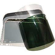 Anchor Brand® Light Green PETG Aluminum Bound Face Shield Visor, 9 in (H) x 15 1/2 in (W) x 0.04 in (T)