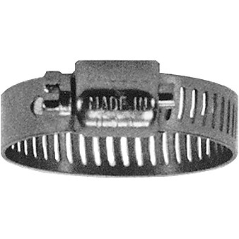 Dixon™ 201/301 Stainless Steel MAH Miniature Worm Gear Drive Hose Clamp, 7/32 - 5/8 in