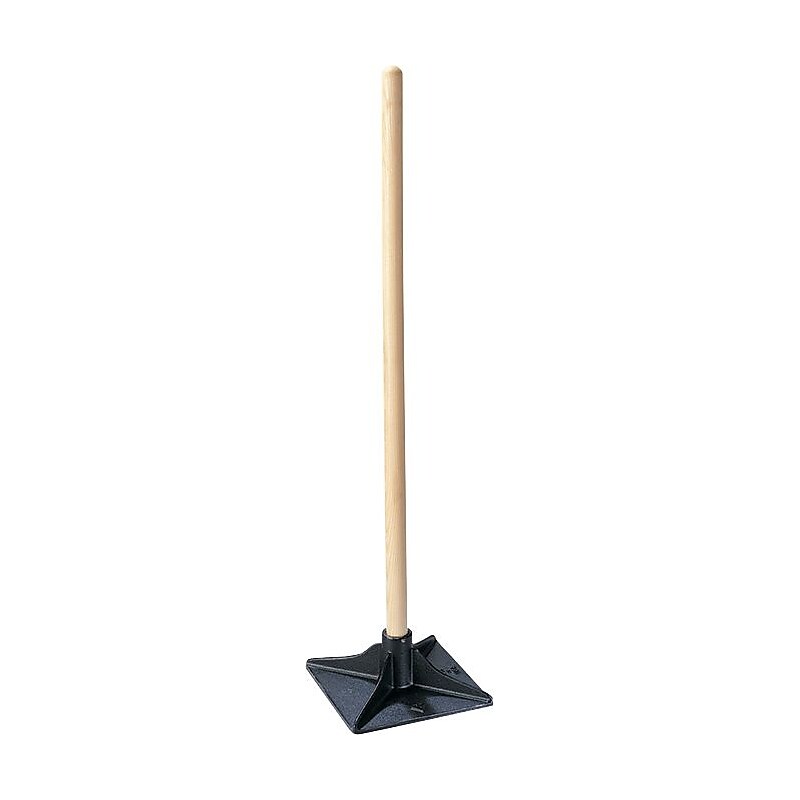 Jackson® Tamper, 8"X8" w/42" Ash Handle image 1