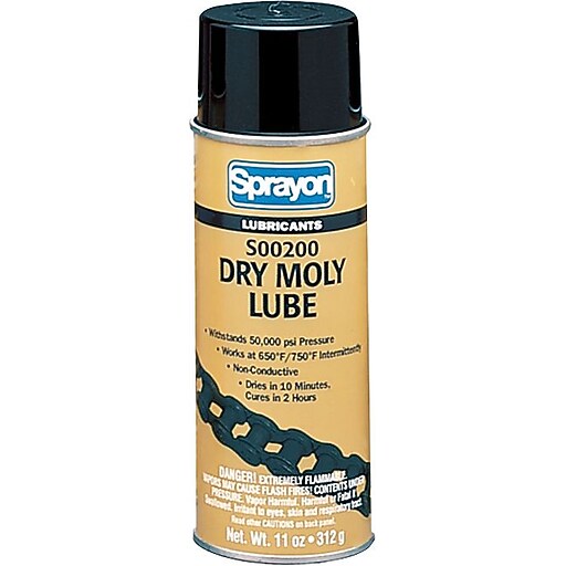 Sprayon® Dry Moly Lube, 11 oz Staples