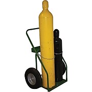 Saf-T-Cart™ Series 800 Standard Cylinder Cart, 23 in Capacity, 44 in (H) x 35 in (W)