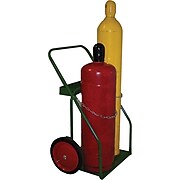 Saf-T-Cart™ Series 800 Standard Cylinder Cart, 23 in Capacity, 44 in (H) x 30 in (W)
