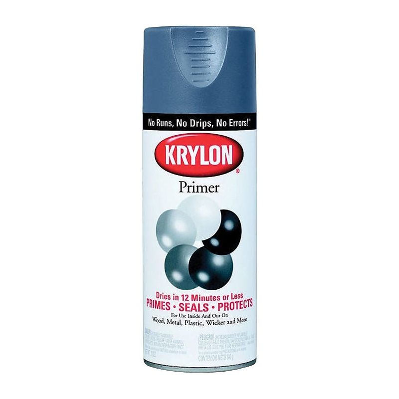 Krylon Primer, Ruddy Gray, Aerosol, 12 oz. (425-K01318A00) image 1
