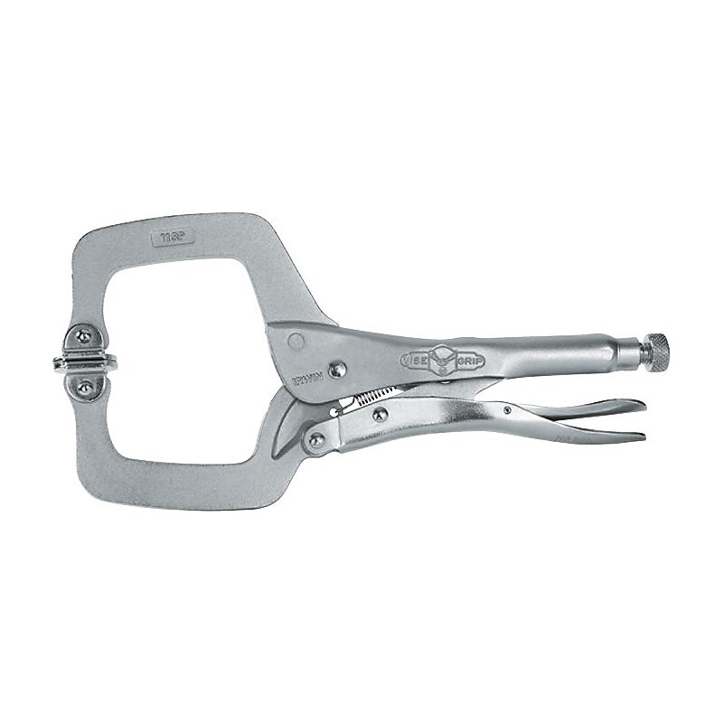 Irwin® Vise-Grip® Locking C-Clamps with Swivel Pads, 6" image 1