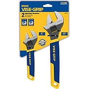 Irwin® Vise-Grip® Adjustable Wrench Set, 2 Piece