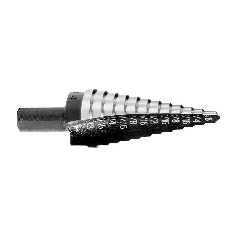 Irwin® Unibit® Fractional Step Drill Bit, 3/16" - 1/2" image 1