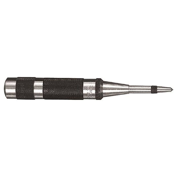 L.S. Starrett® Steel Automatic Center Punch, 5 in (L), 9/16 in Tip