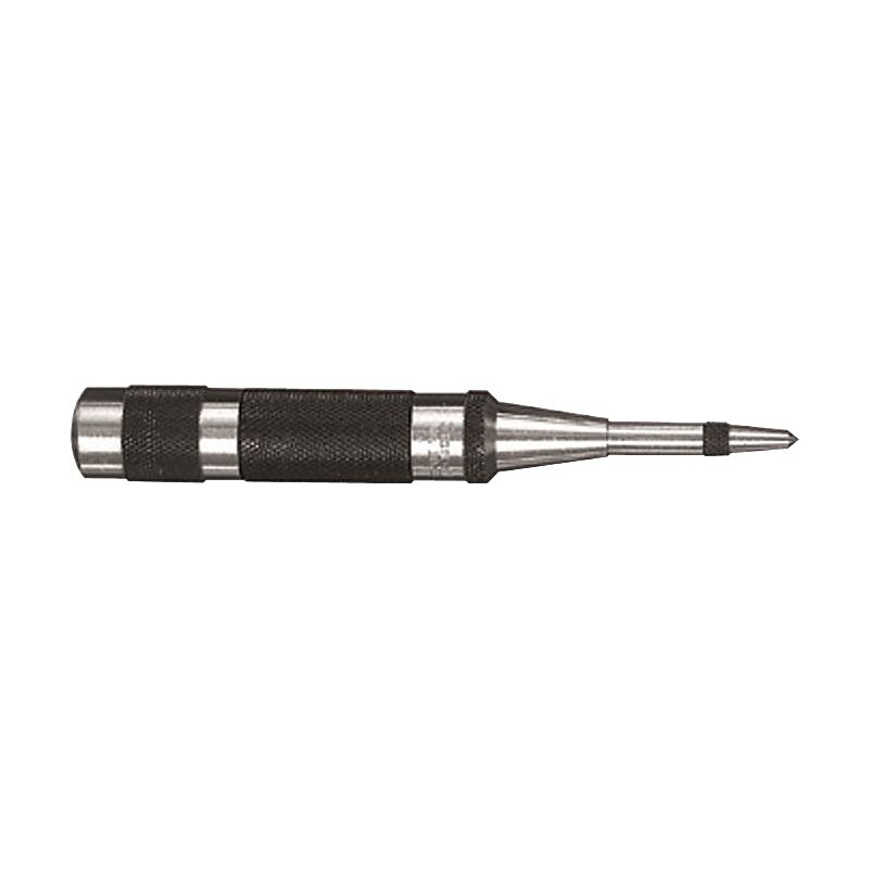 L.S. Starrett® Steel Automatic Center Punch, 5 in (L), 9/16 in Tip image 1