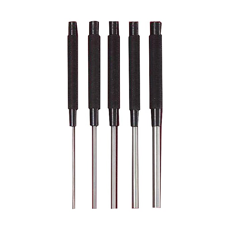 L.S. Starrett® Steel Drive Pin Punch, 8 in (L), 1/8 in Tip image 1