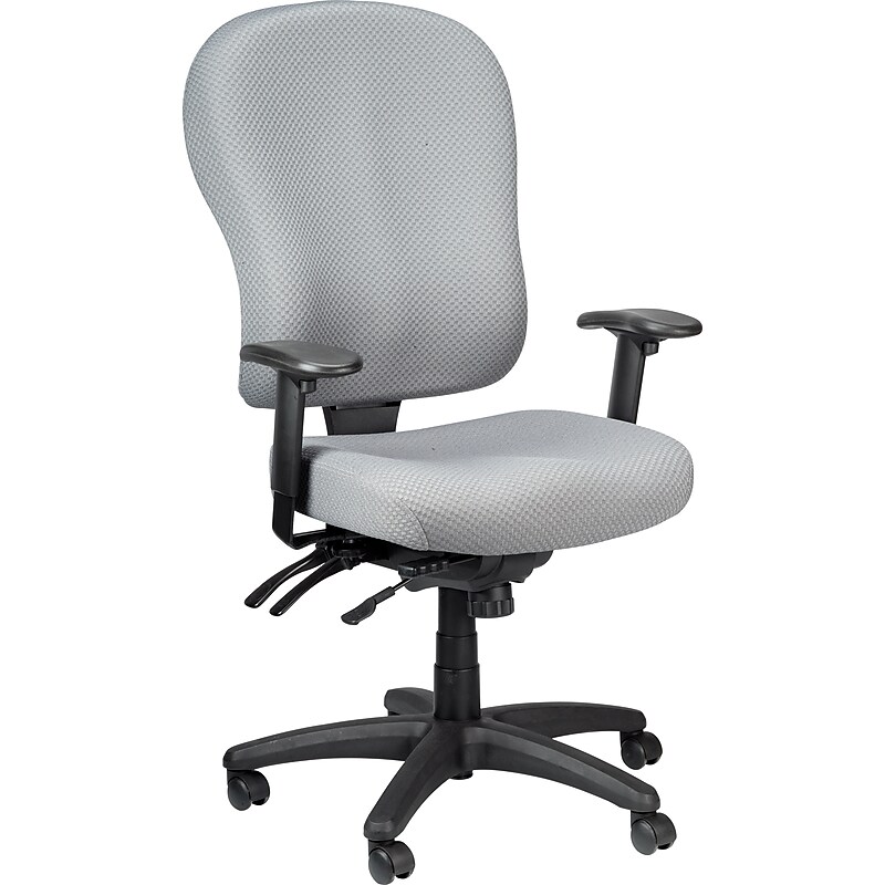 Tempur-Pedic® TP4000 Ergonomic Fabric Mid-Back Task Chair, Grey image 1