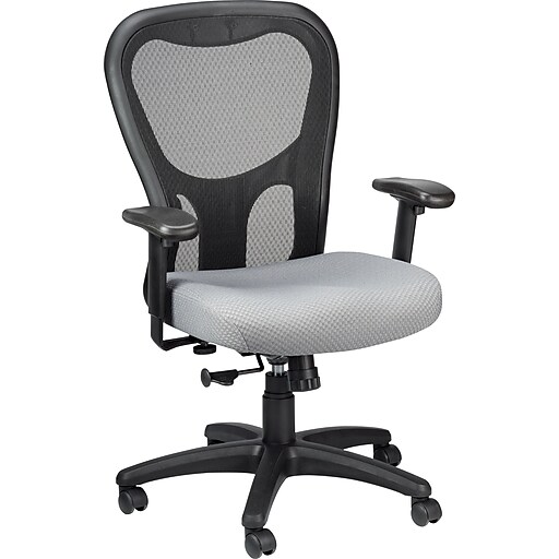 TempurPedic TP9000 Polyester Computer and Desk Office Chair, Gray