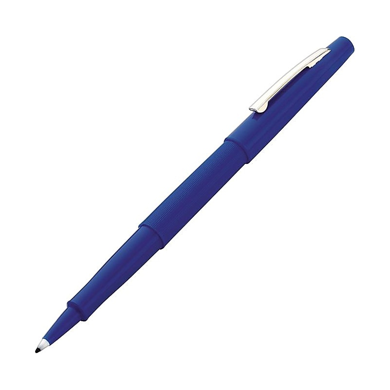 Paper Mate Flair Felt Pen, Medium Point, Blue Ink (8410152) image 1