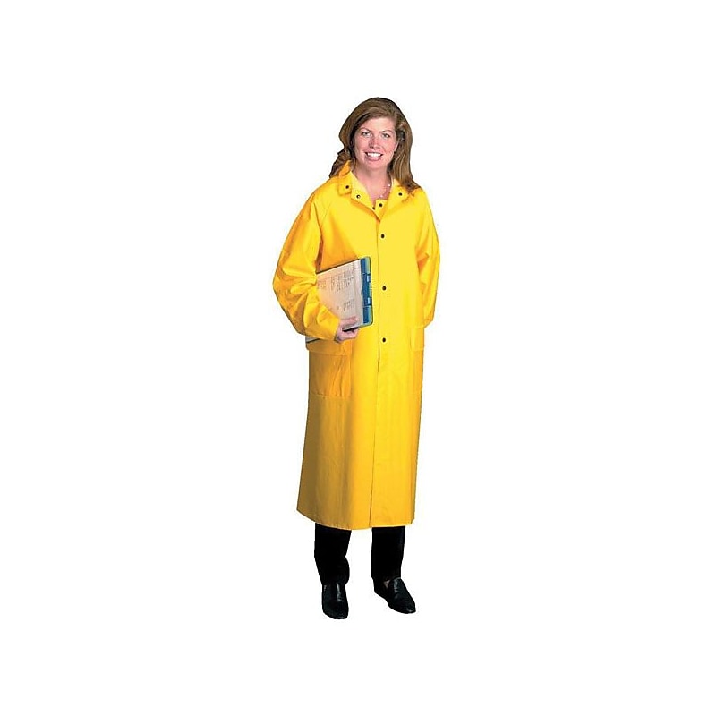 Anchor Brand Raincoat, PVC/Polyester, Yellow, 4X-Large image 1