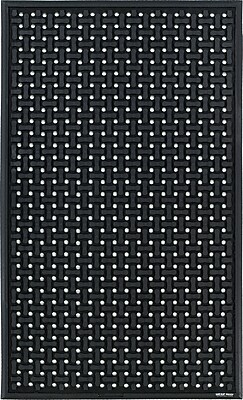 M+A Matting Comfort Flow Anti-Fatigue Mat, 5.6′ x 3.5′, Black (420164900) Sansujyuku sansujyuku.com