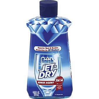 Finish Jet-Dry® Dishwasher Rinsing Agent, 8.45 oz., 8/Carton (5170075713CT)