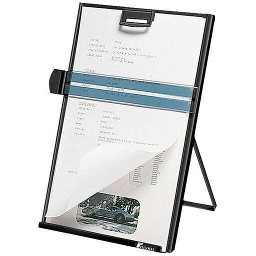 Fellowes® Black Steel Up To 200 Sheets Of Letter Easel Copy Holder