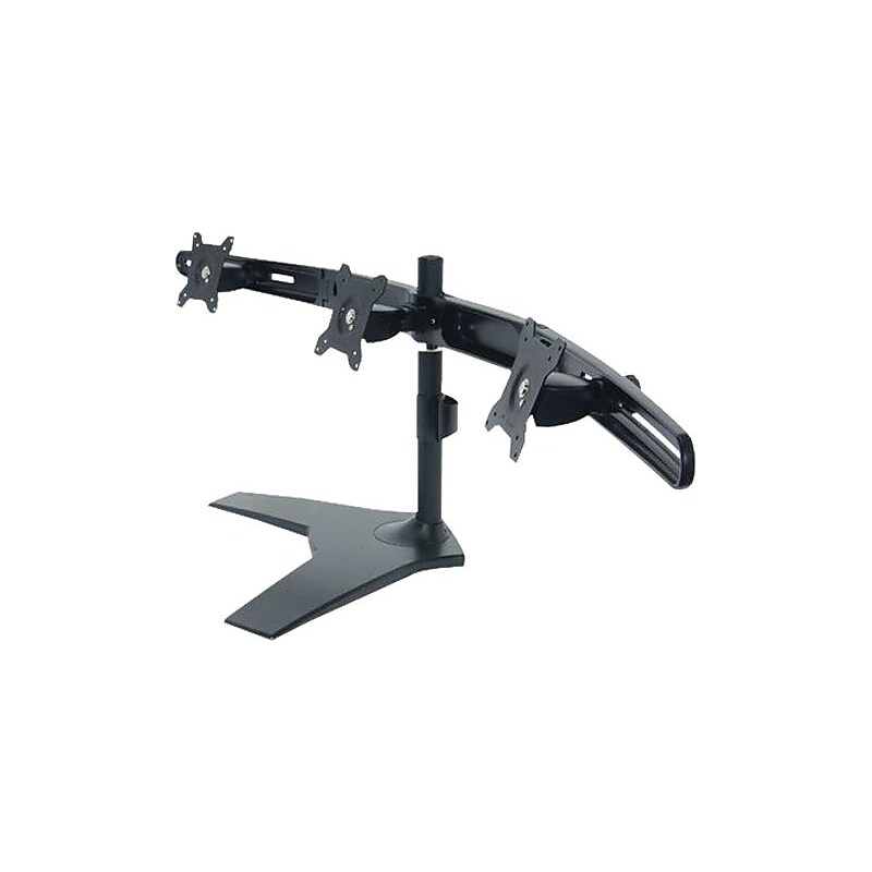 PLANAR Triple Monitor Stand Adjustable Stands, Up to 24" Monitor (CZ1101) image 1