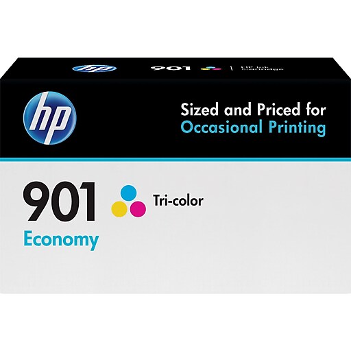 HP 901 TriColor Economy Ink Cartridge (B3B10AN) at Staples