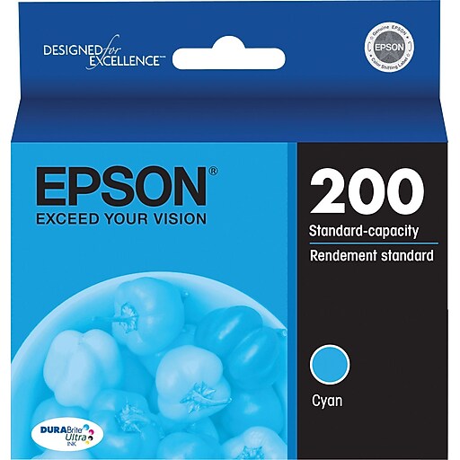 Epson 200 Cyan Ink Cartridge (T200220S) at Staples