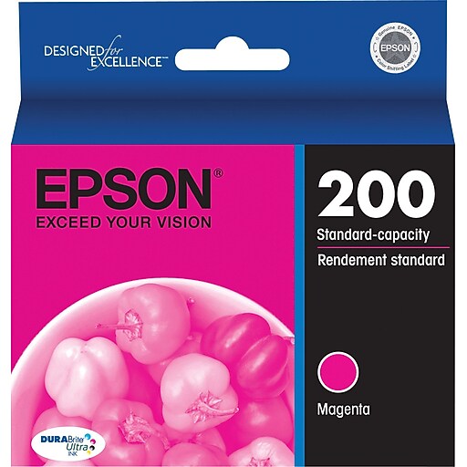 Epson T200 Magenta Standard Yield Ink Cartridge Staples