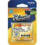 Brother P-touch M-231 Label Maker Tape, 1/2" x 26-2/10', Black on White, 2/Pack (M-2312PK)~#|#~s0491744_sc7