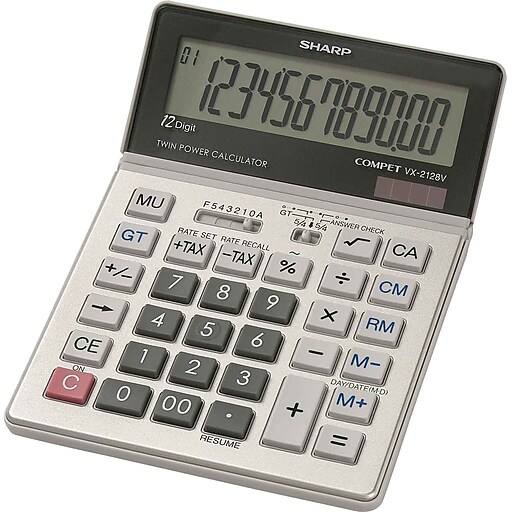 Sharp® VX2128V 12Digit Display Calculator Staples