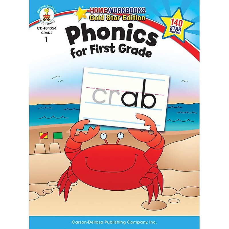 Carson-Dellosa Phonics for First Grade Resource Book image 1