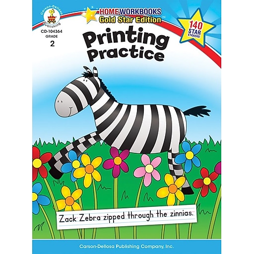 Carson-Dellosa Printing Practice Resource Book at Staples