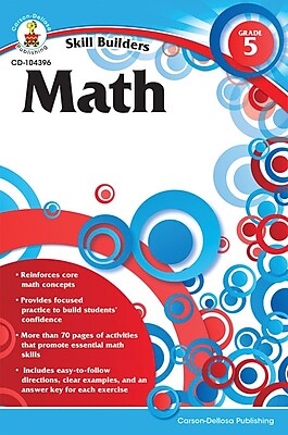 Carson-Dellosa Math Resource Book, Grade 5 | Staples®